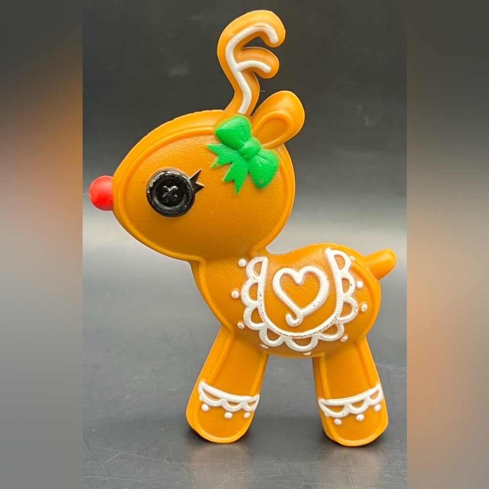 LalaLoopsy-Colorful Animal Pet friends Figurine -‎ Reindeer